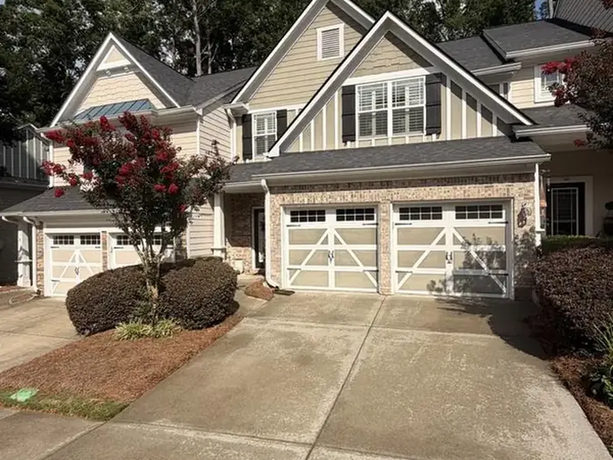 Concrete driveway before cleaning